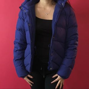 Puffer J. Crew winter jacket